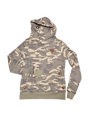 Wanakome Women's Sweater Camo Print Size Small